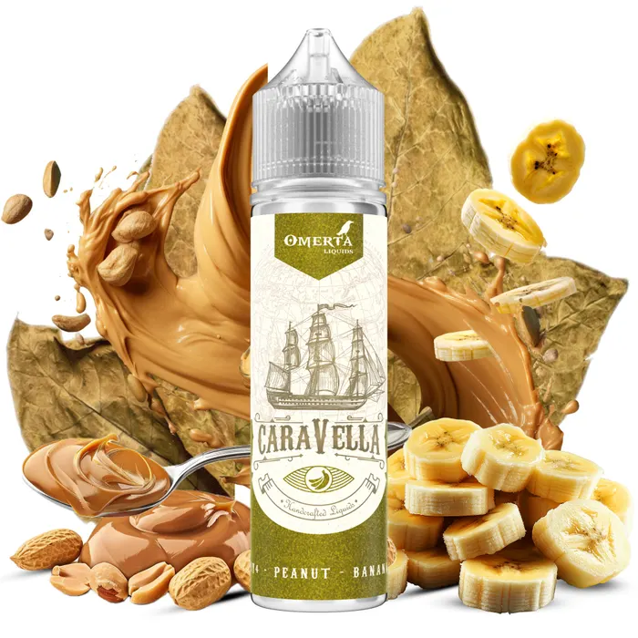Caravella - Handcrafted E-liquids - RY4 - Peanut - Banana