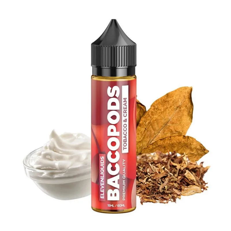 Eleven Liquids - Baccopods - Tobacco & Cream