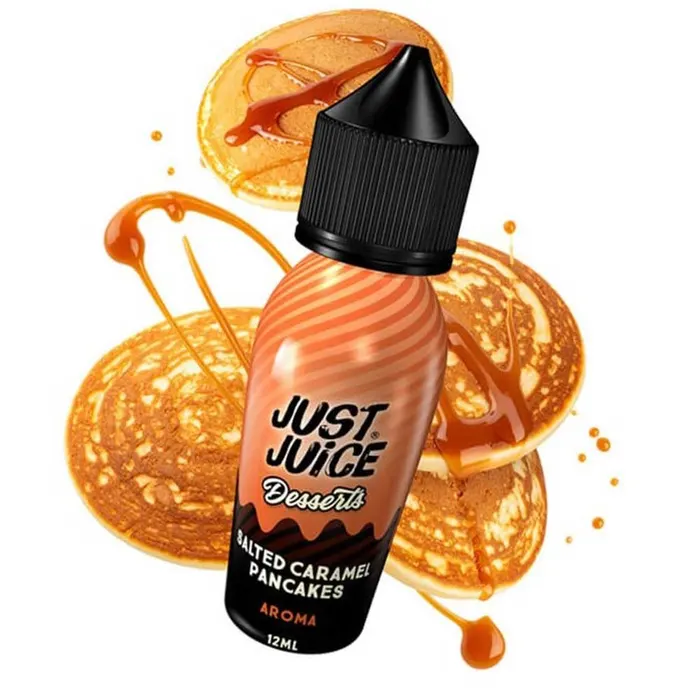 Just Juice - Desserts - Salted Caramel Pancakes