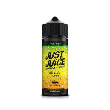 Just Juice - Superior E-Liquids / Ice - Banana & Mango