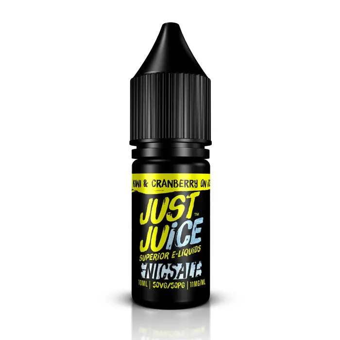 Just Juice - Superior E-Liquids / Ice - Kiwi & Cranberry on Ice