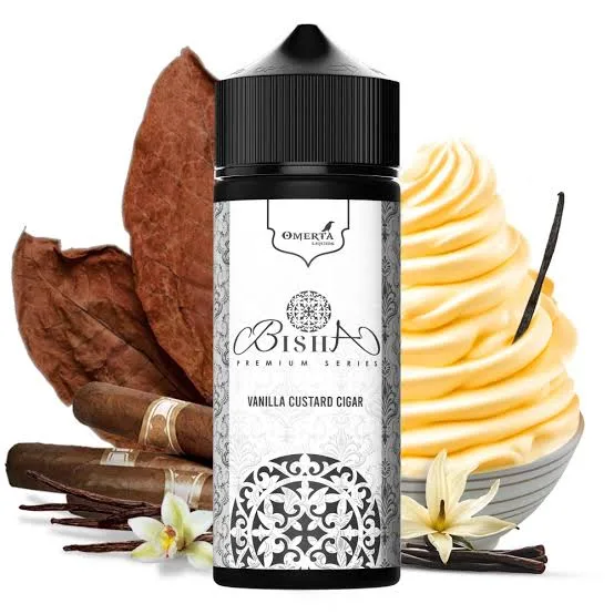 Omerta Liquids - Bisha - Vanilla Custard Cream