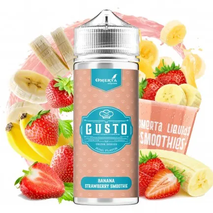 Omerta Liquids - Gusto - Banana Strawberry Smoothie