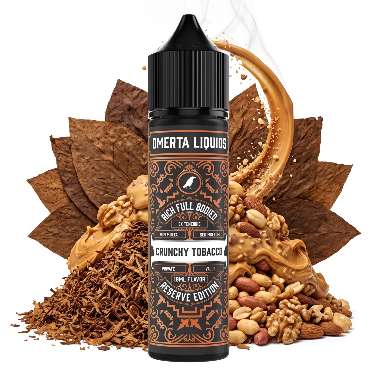 Omerta Liquids - Reserve - Crunchy Tobacco