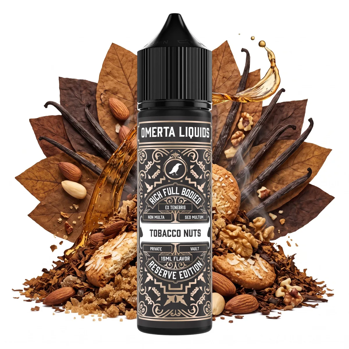 Omerta Liquids - Reserve - Tobacco Nuts