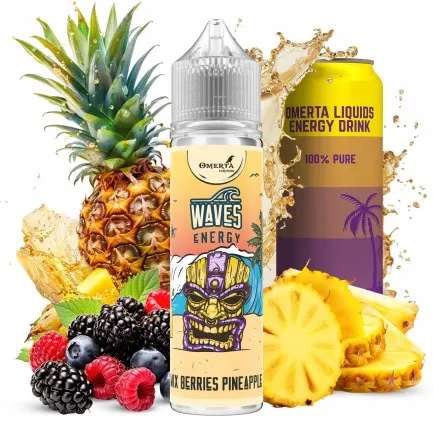 Omerta Liquids - Waves Energy - Berries Pineapple