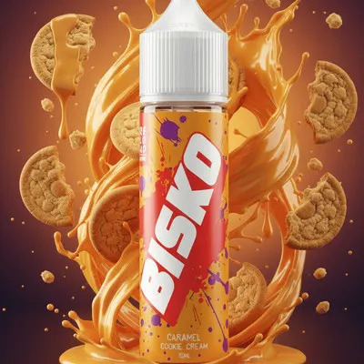 Reload Vape - Bisko - Caramel Cookie Cream