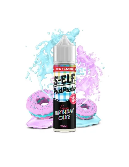 S-Elf Juice / Pud Puds - Birthday Cake