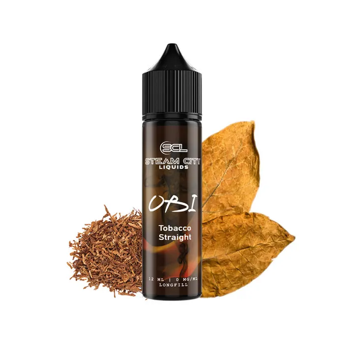 Steam City Liquids - OBI - Tobacco Straight