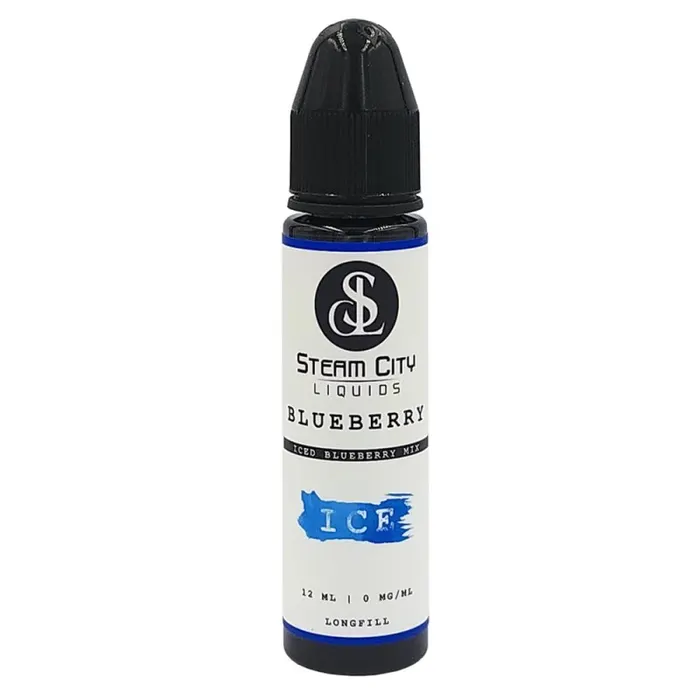 Steam City Liquids - The Classics - Blueberry Mix Ice