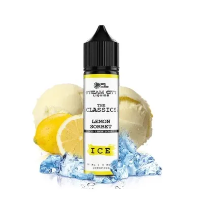 Steam City Liquids - The Classics - Lemon Sorbet Ice