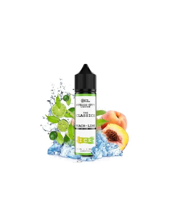Steam City Liquids - The Classics - Peach-Lime Ice